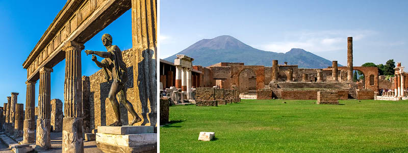 Pompeji og Vesuv, Italien